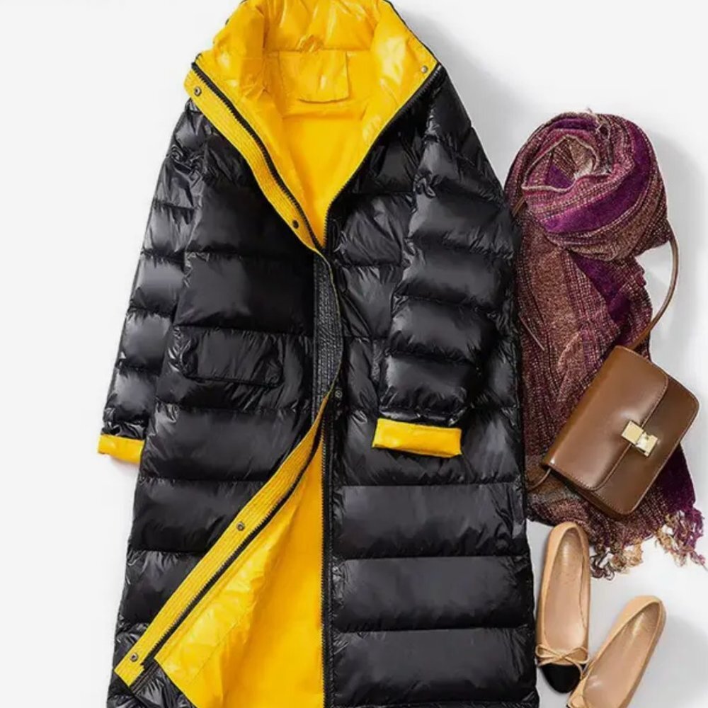 NWT Duck Down Ultra Light Women Winter Jacket Down Coat